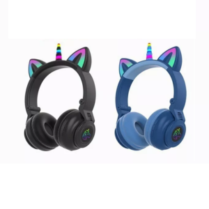 Unicorn Design LED Light Headphones for Kids